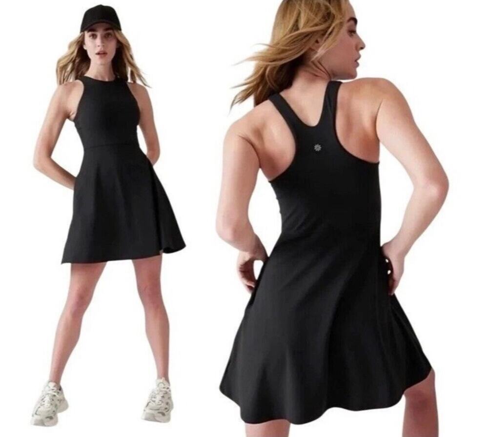 Athleta Black Concious Dress XS